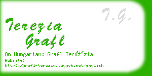 terezia grafl business card